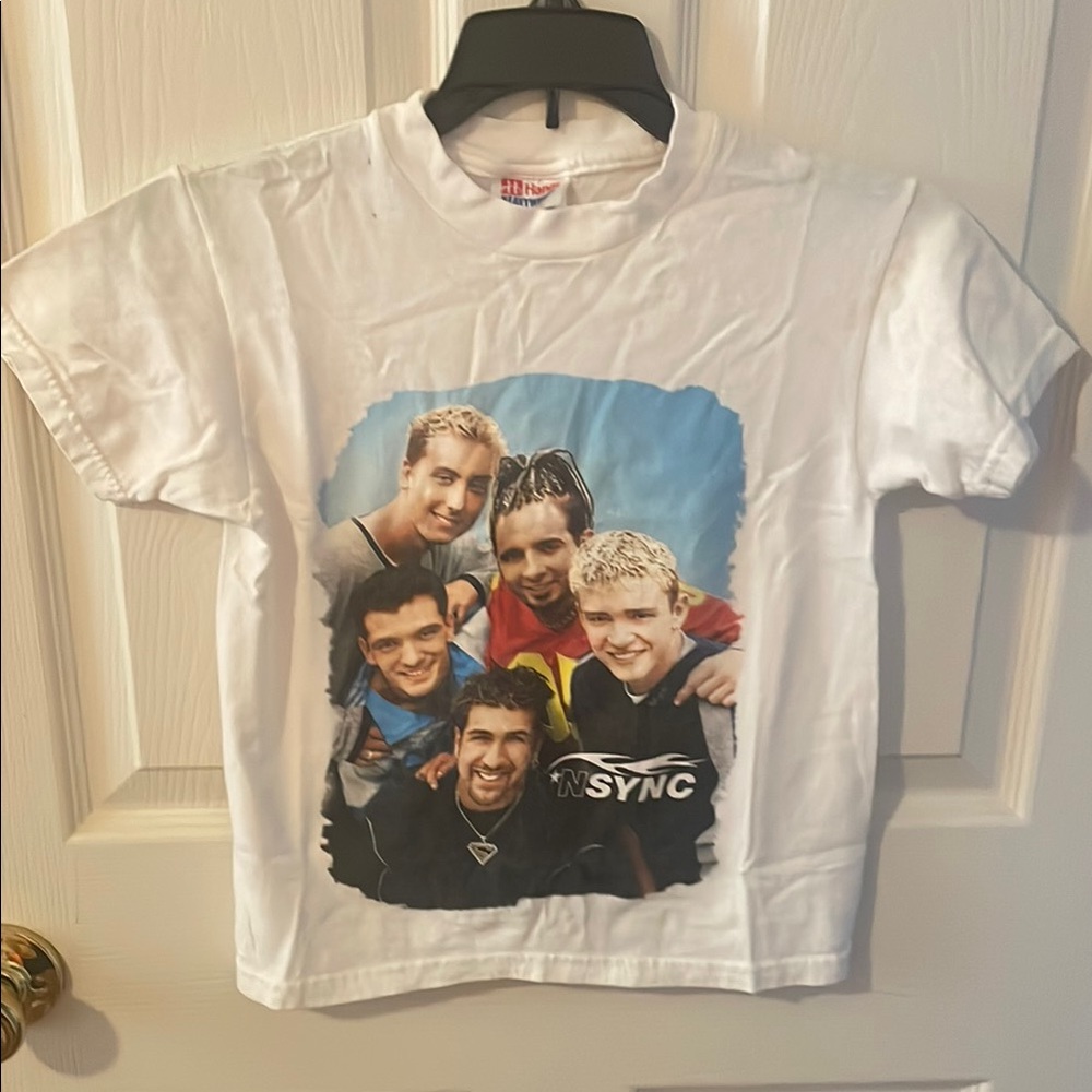 Vintage 90’s White Kids *NSYNC TShirt